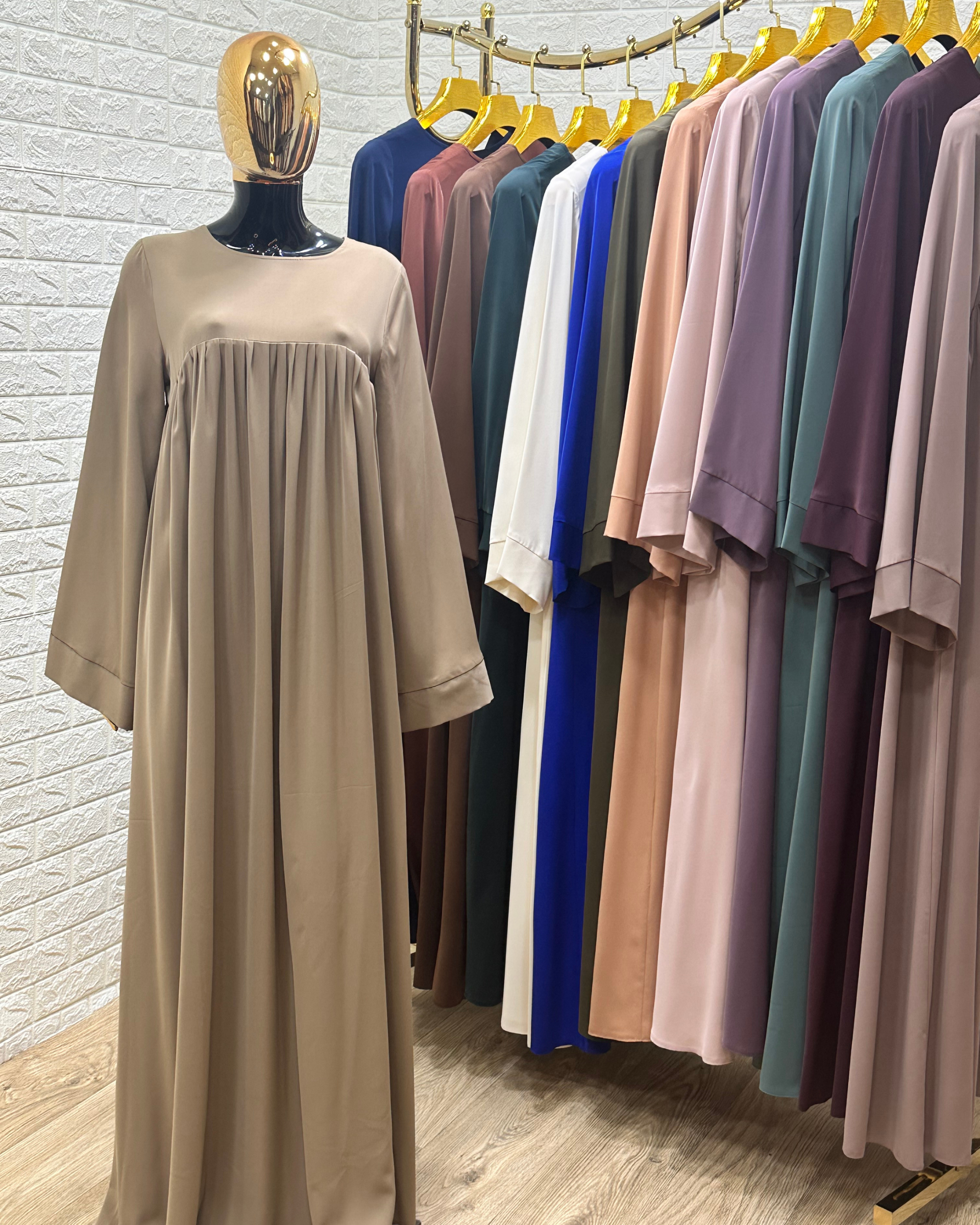 حجاب فضفاض  باكمام واسعة